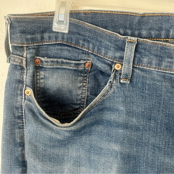 Levi’s 531 Athletic Slim Flex Mens Jean, Dark Blue 38 X 32 - Picture 7 of 10